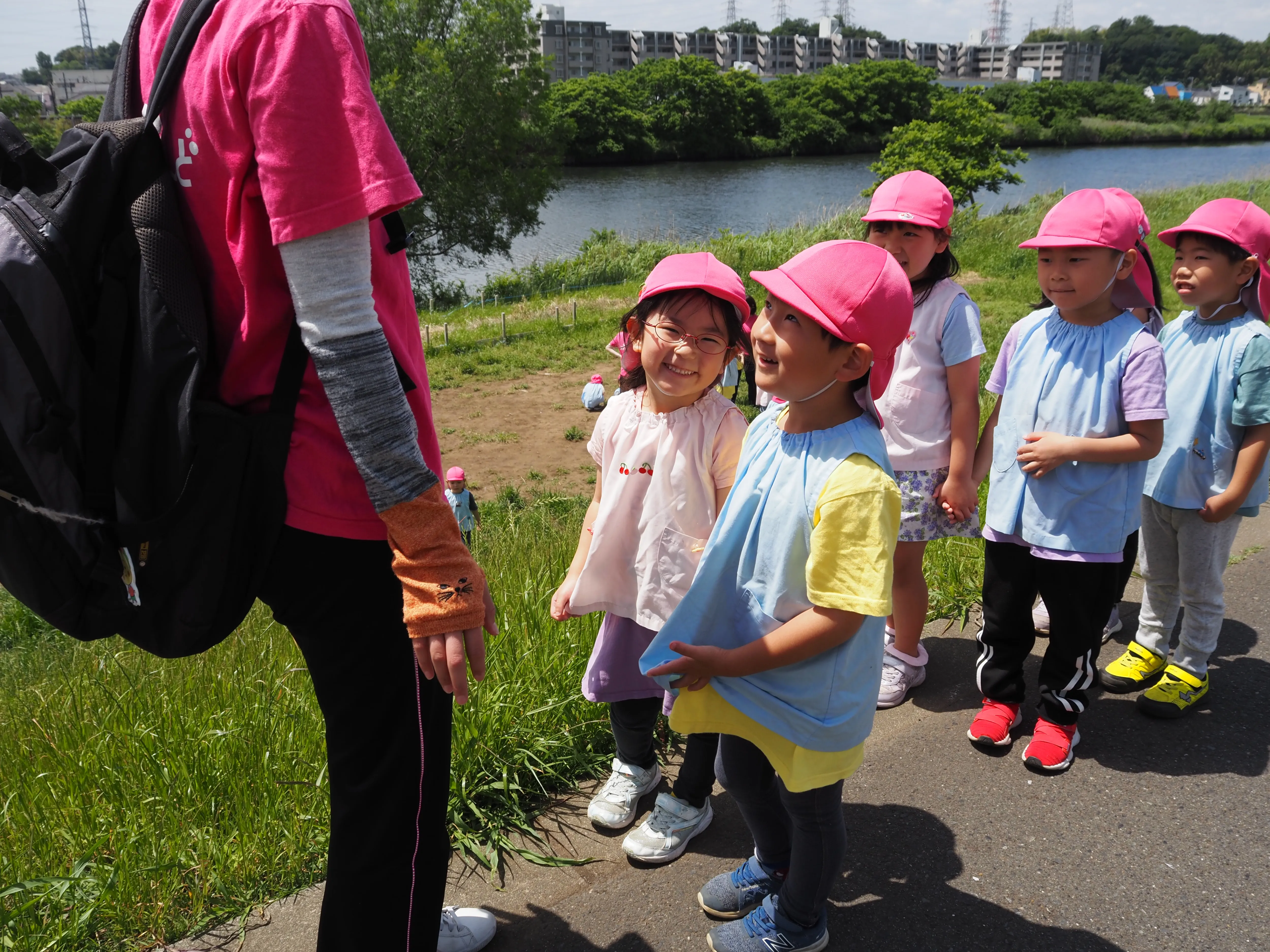 戸外活動の様子（幼児）