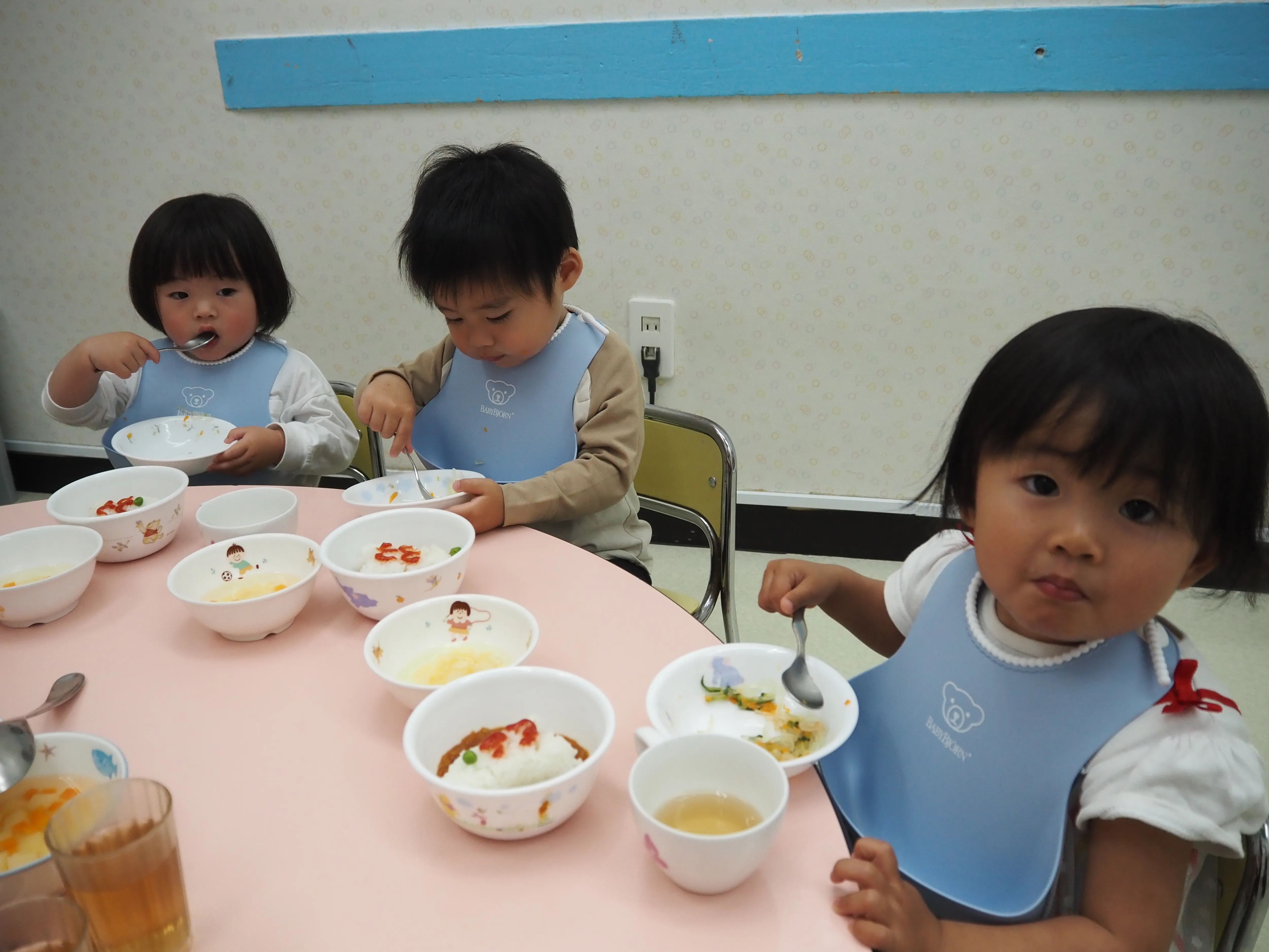 昼食の様子（乳児）